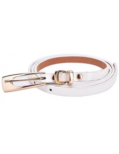 Fine leather belt