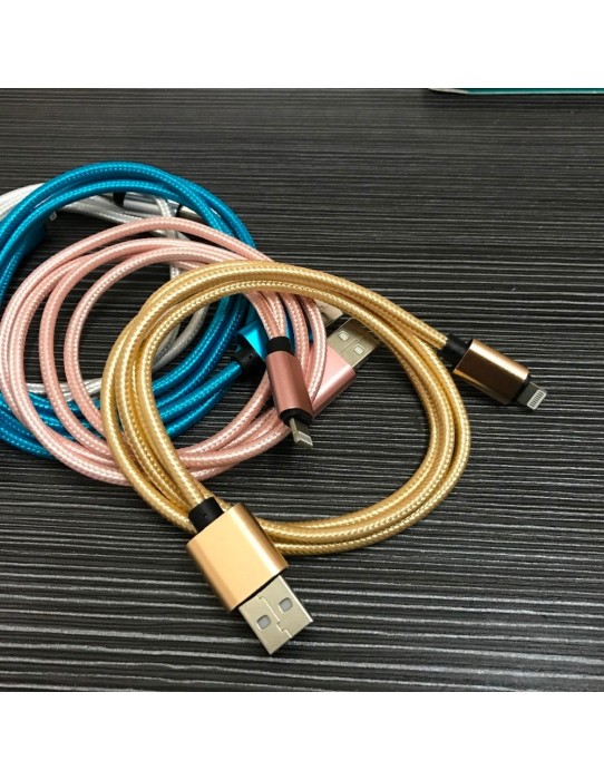 Câble USB Nylon Iphone