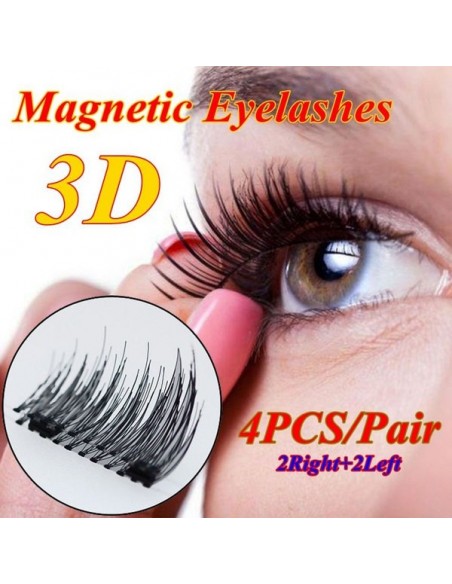 False magnetic eyelashes