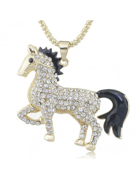 Chic horse pendant
