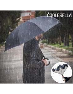 Umbrella with reversible closure COOLBRELLA