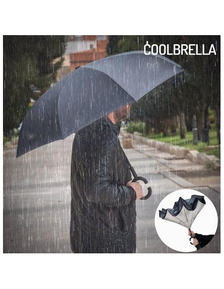 Paraguas con cierre reversible COOLBRELLA