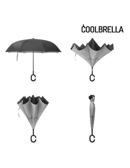 Paraguas con cierre reversible COOLBRELLA
