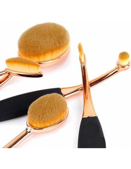 Kit 5 Makeup Brushes Pro