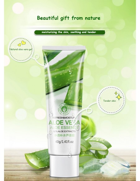 Skin Care Gel with Aloe Vera