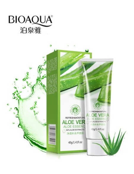 Skin Care Gel with Aloe Vera