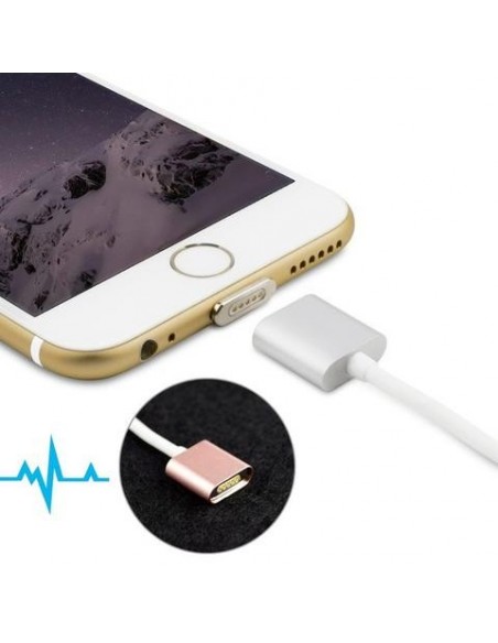 Magnetic charger cable for iPhone and Android