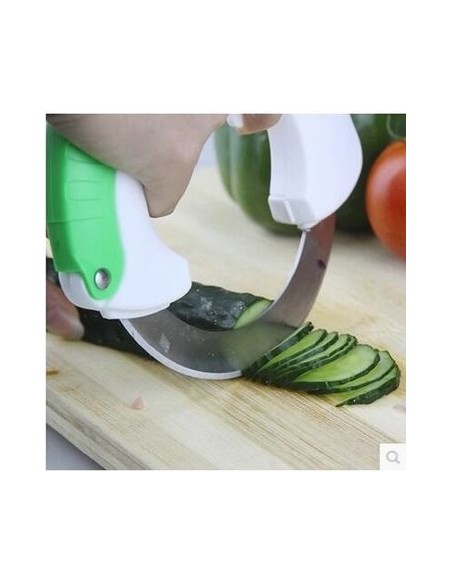 Circular kitchen knife
